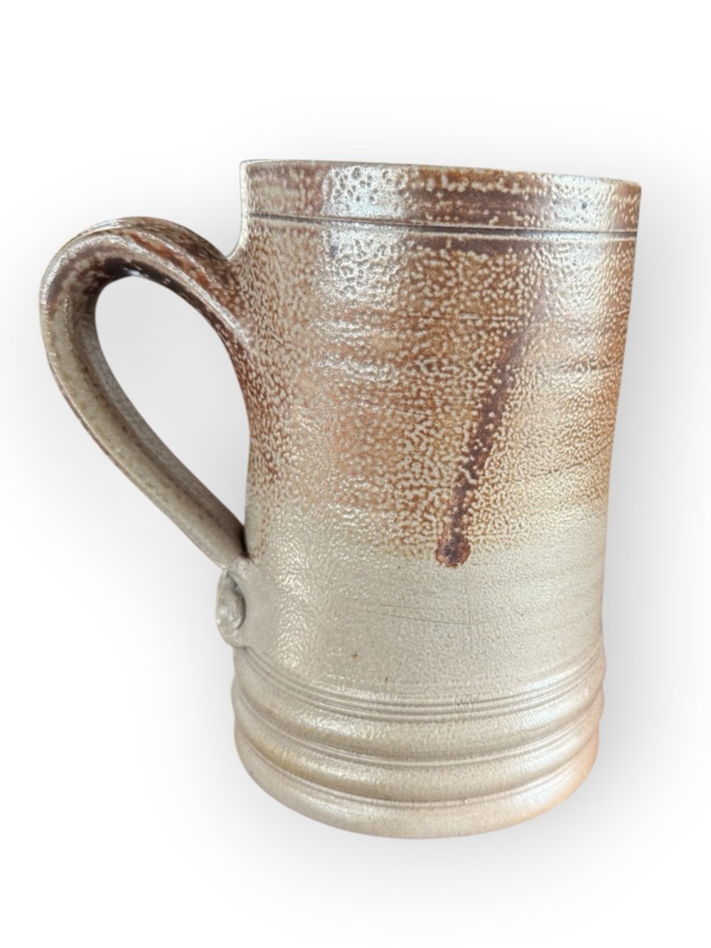 Vintage Holdcroft stoneware pottery VA handcrafted extra large Mug